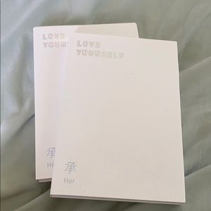 BTS Love Yourself Her V and E Albums